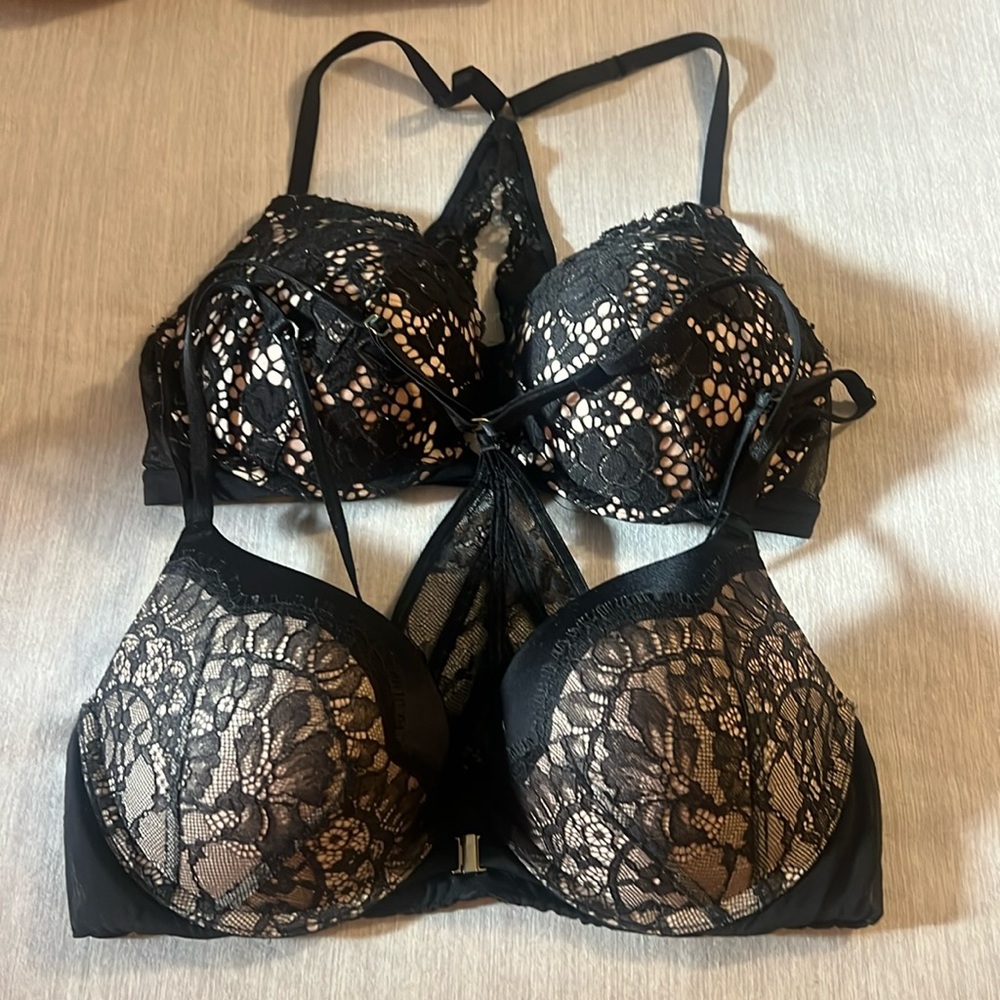 Lot of two Victoria Secret Push Up Bras